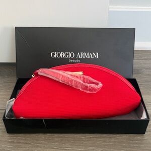 Giorgio Armani Vibrant Red clutch